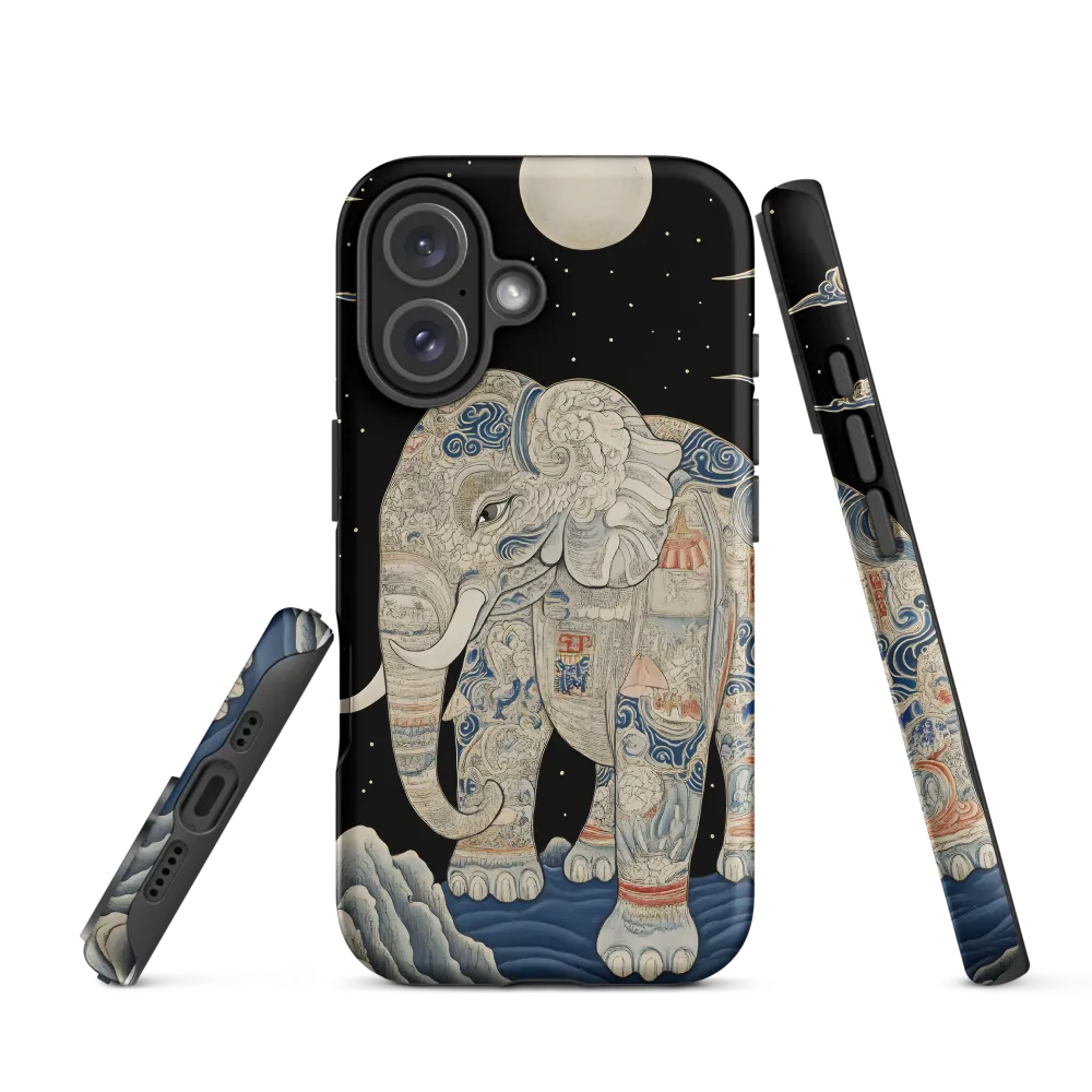 The Majestic Tale of the Painted Elephant | Phone Case |  16 | Tough Case | Matte