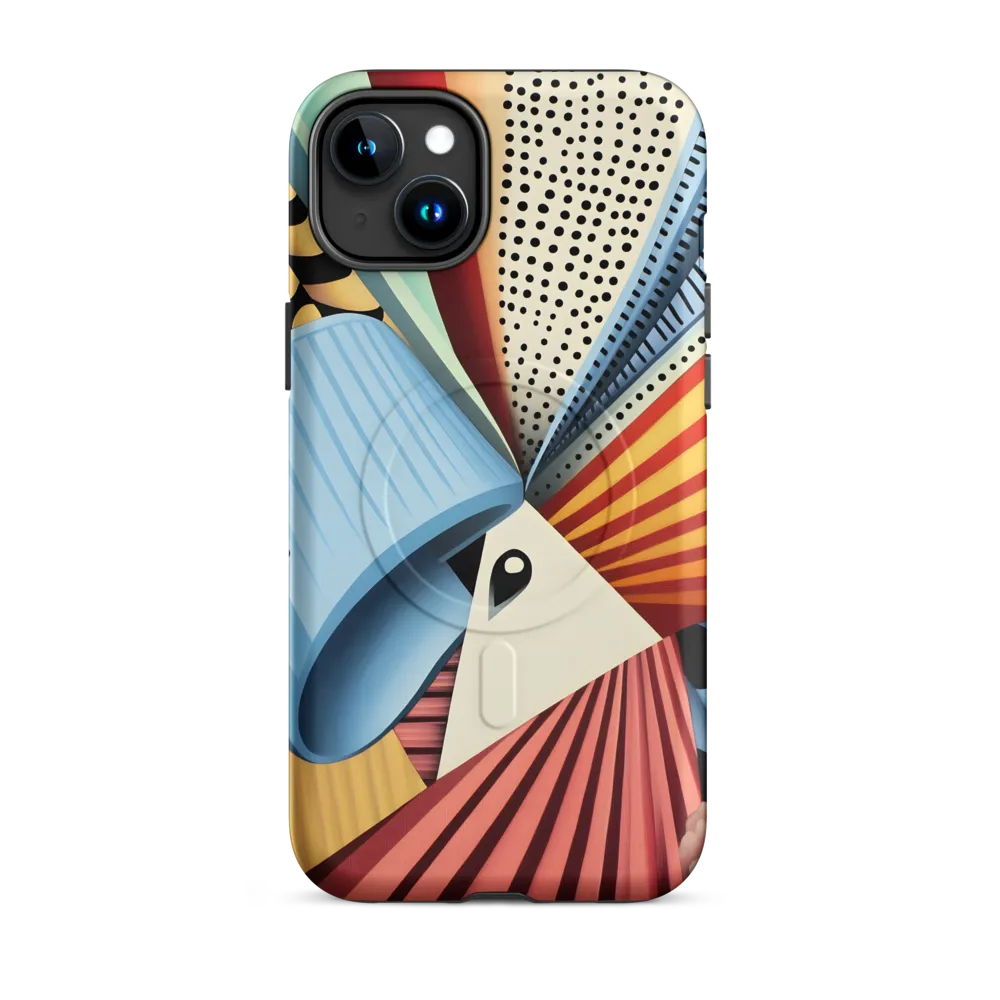 Symphony of Shapes | Phone Case |  15 Plus | MagSafe® Tough Case | Matte