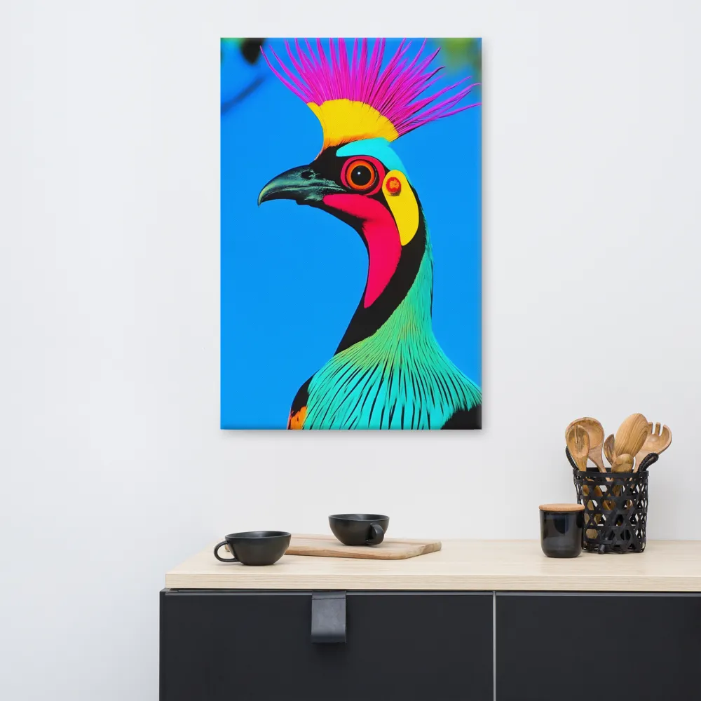 Whimsical Avian Portrait