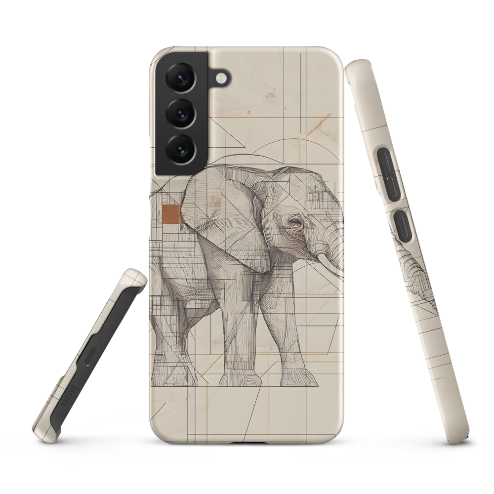 Geometric Elegance: The Steel Elephant