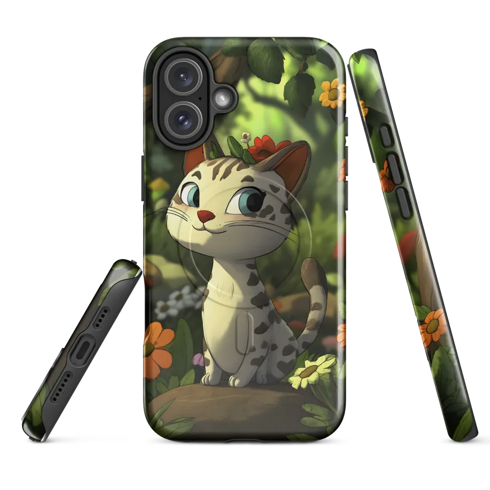 Whimsical Forest Cat