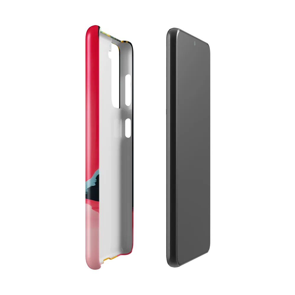 Whispers of Serenity | Phone Case |  S21 | Snap Case | Glossy