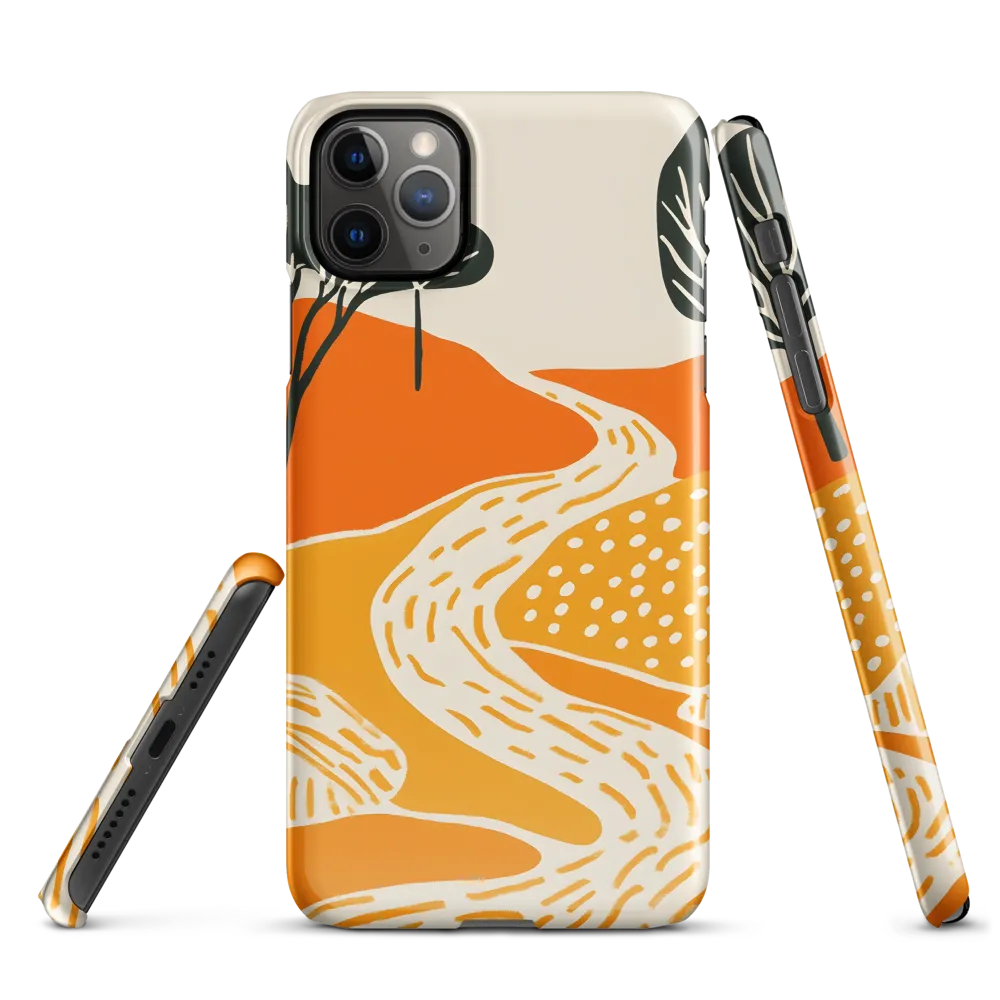 Winding Paths of Color | Phone Case |  11 Pro Max | Snap Case | Glossy