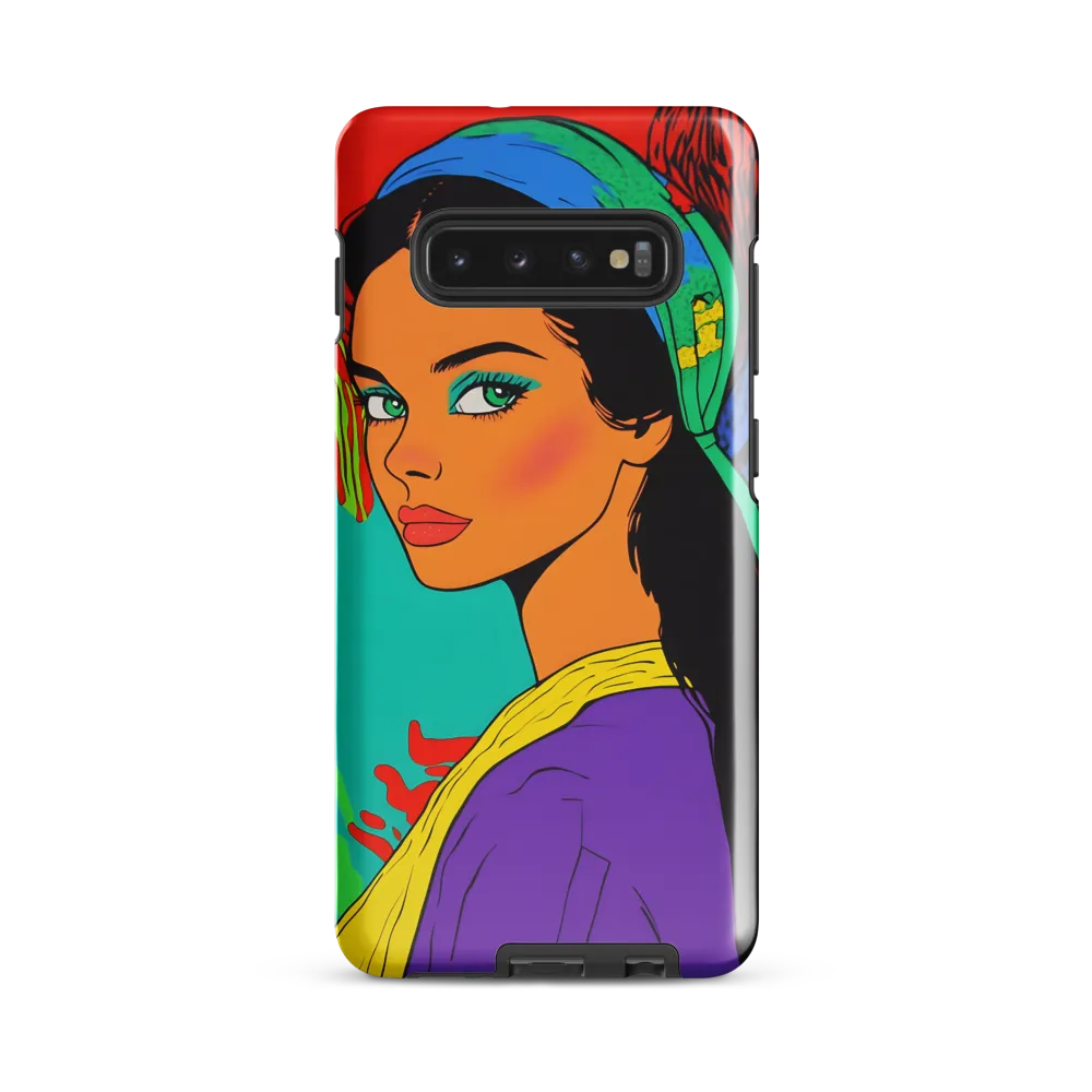 Vibrant Elegance | Phone Case |  S10 Plus | Tough Case | Glossy