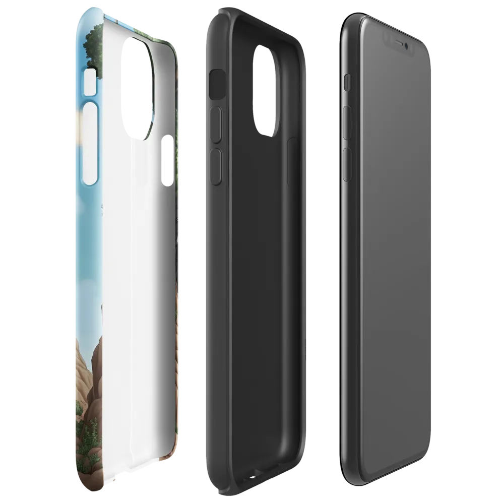 The Descent into Technological Abyss | Phone Case |  11 Pro Max | Tough Case | Glossy