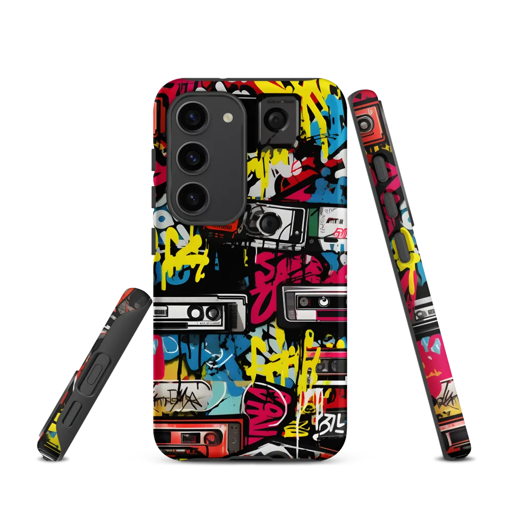 Urban Nostalgia: A Retro Cassette Explosion
