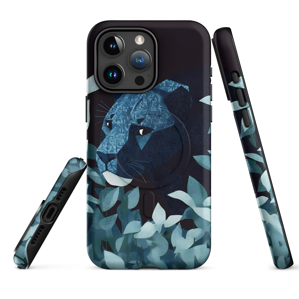 Lurking Blue: The Panther's Gaze