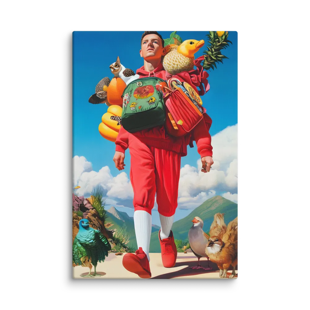 A Playful Journey Through Imagination | Canvas | 32″×48″