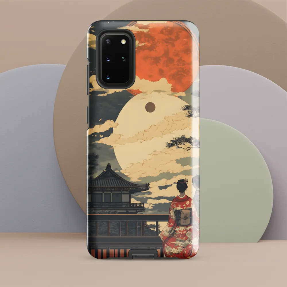 Under the Embrace of the Moon | Phone Case |  S20 Plus | Tough Case | Glossy