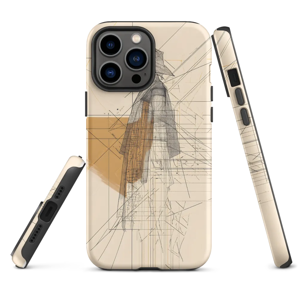 Abstract Profile: A Minimalist Exploration | Phone Case |  13 Pro Max | Tough Case | Matte
