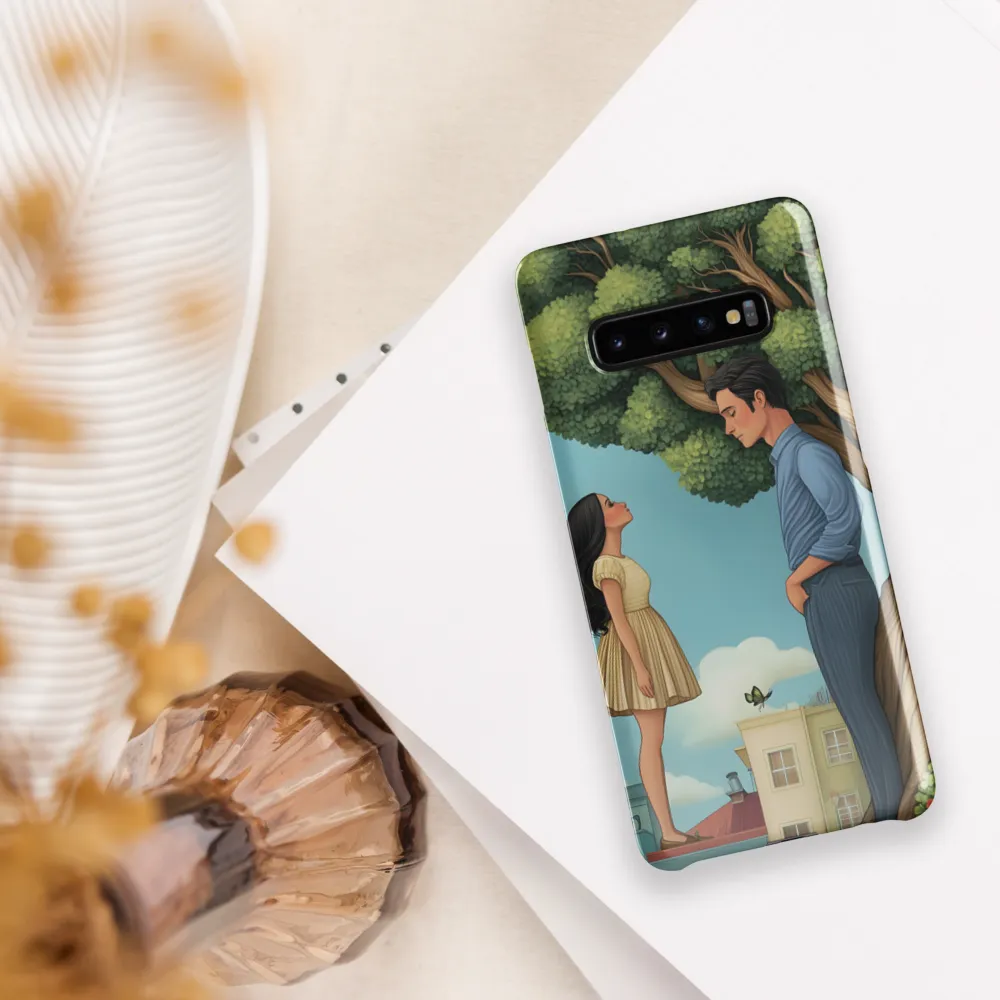 Beneath the Whispering Tree | Phone Case |  S10 Plus | Snap Case | Glossy