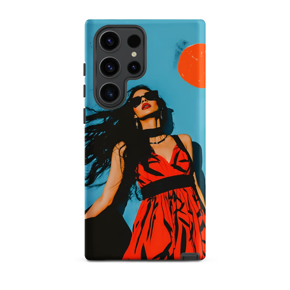 Sunset in Fashion: A Modern Portrait