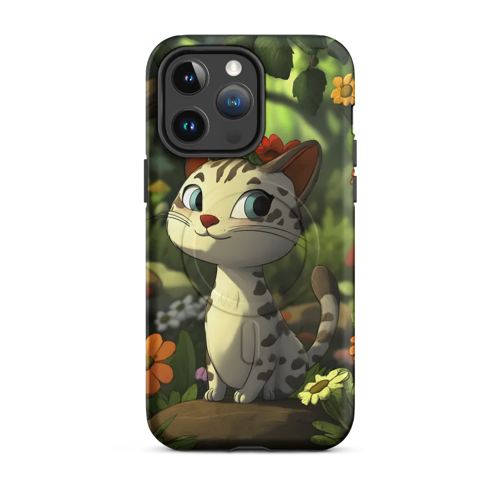 Whimsical Forest Cat