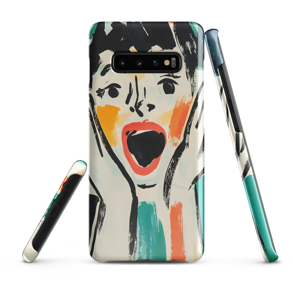 Outburst of Emotion | Phone Case |  S10 Plus | Snap Case | Glossy