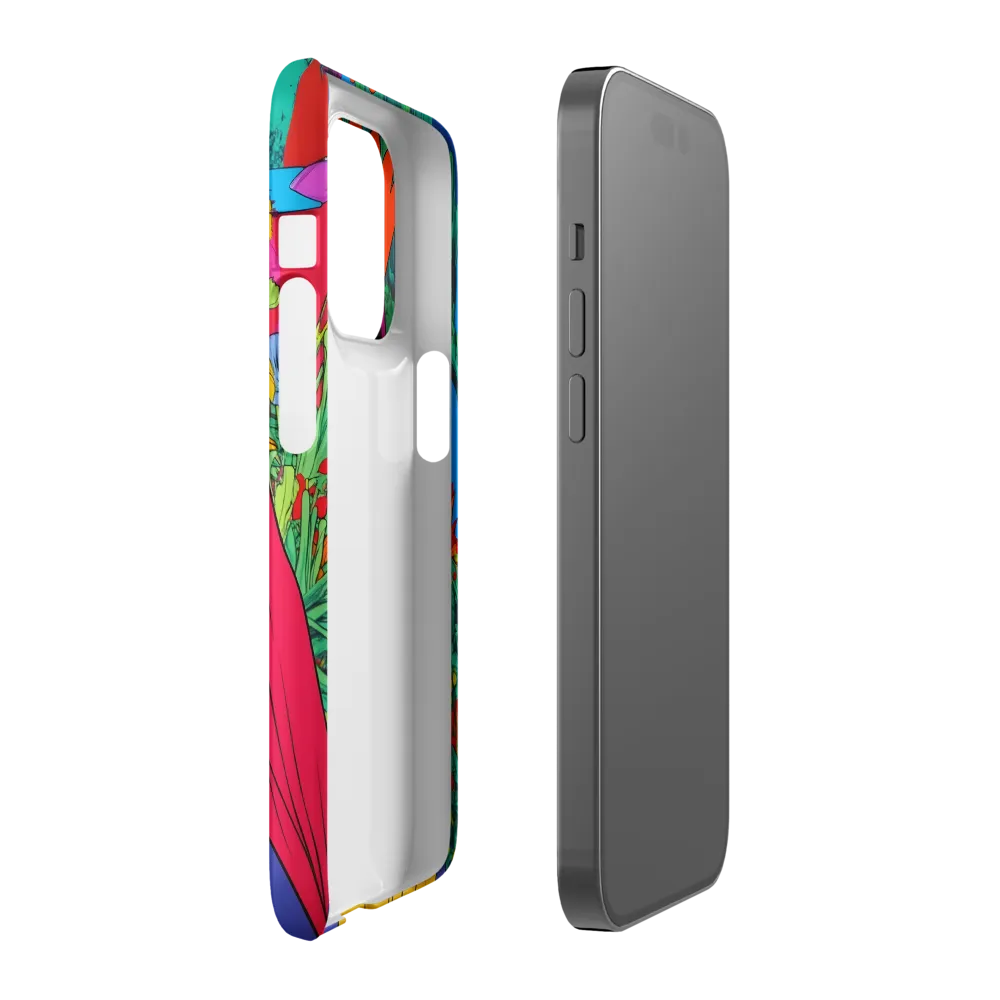 Crowned Surrealism | Phone Case |  14 Pro | Snap Case | Matte