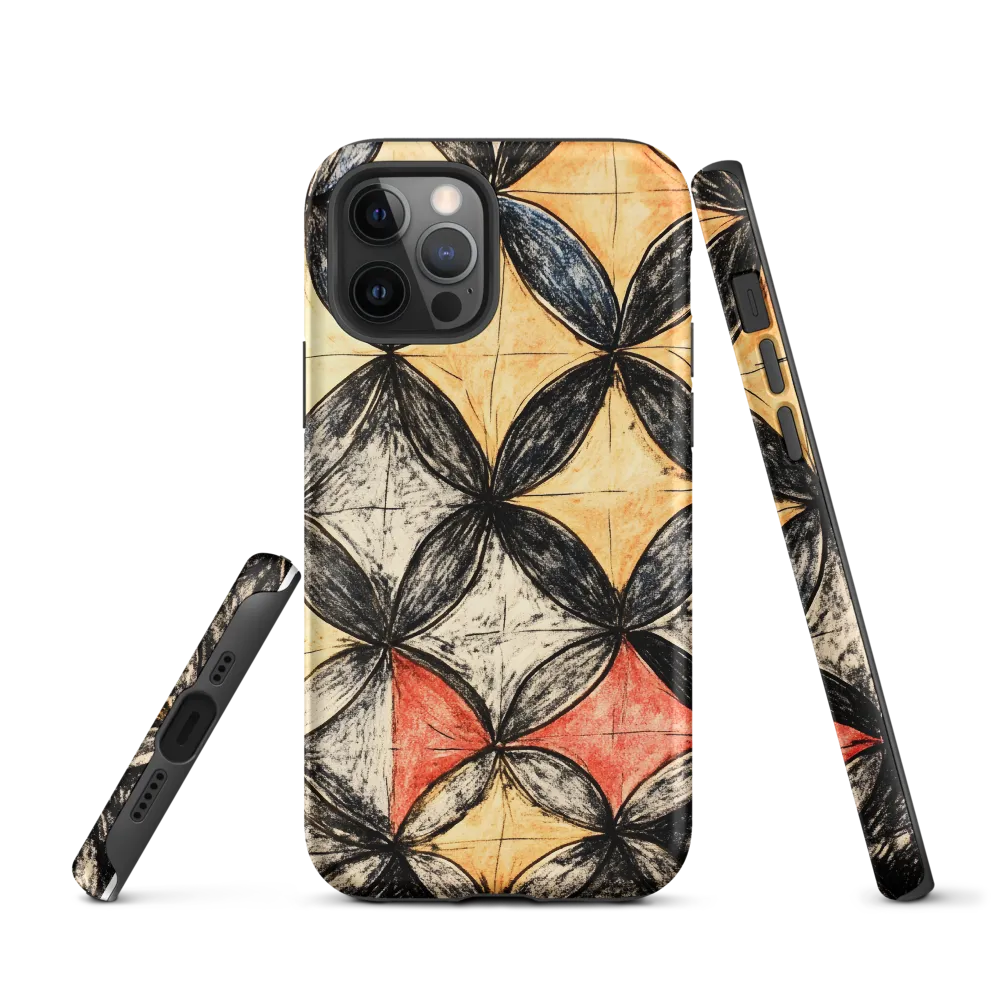 Geometric Harmony | Phone Case |  12 Pro | Tough Case | Matte