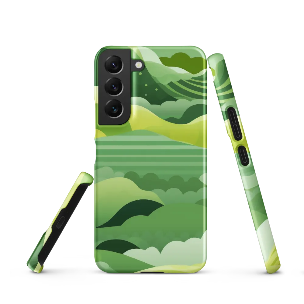 Tranquility in Green Waves