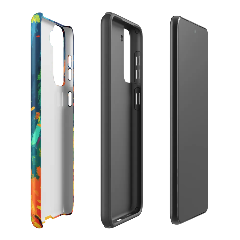 Joyful Escape into Nature | Phone Case |  S21 Plus | Tough Case | Matte