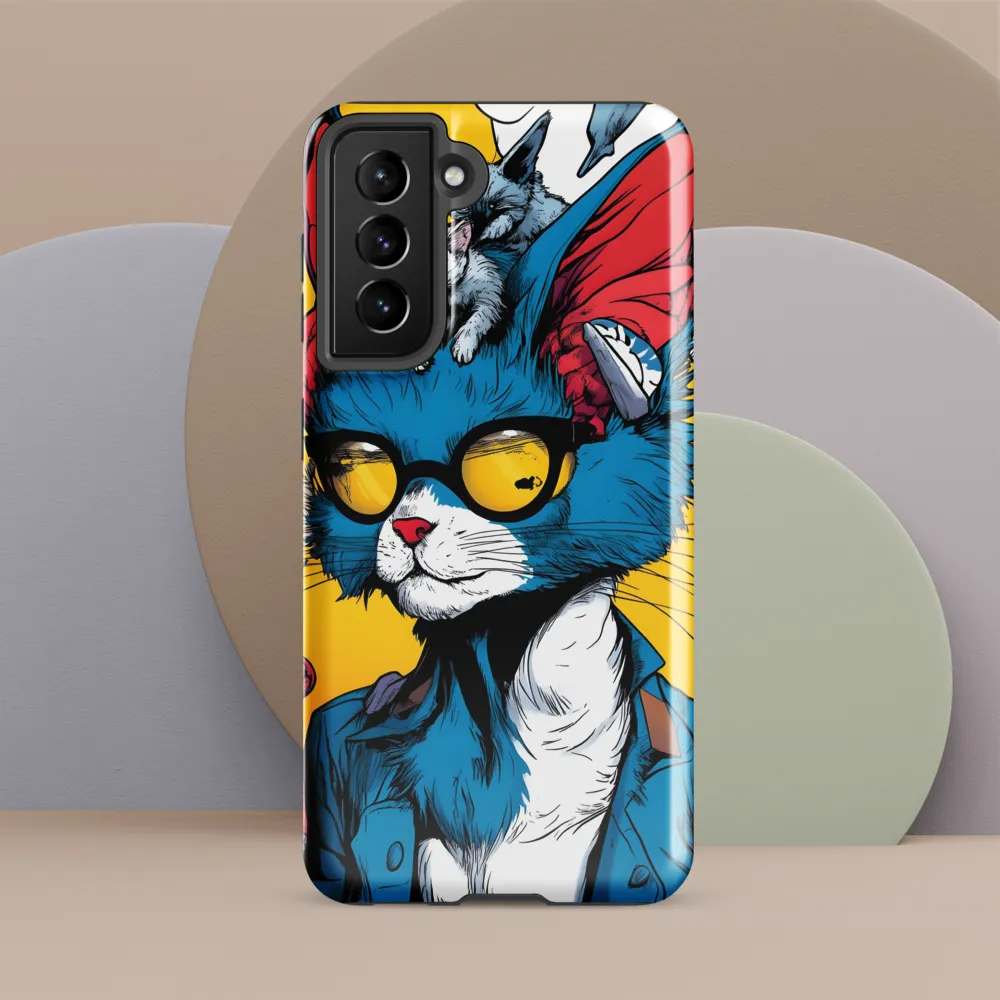 Whimsical Feline Coolness