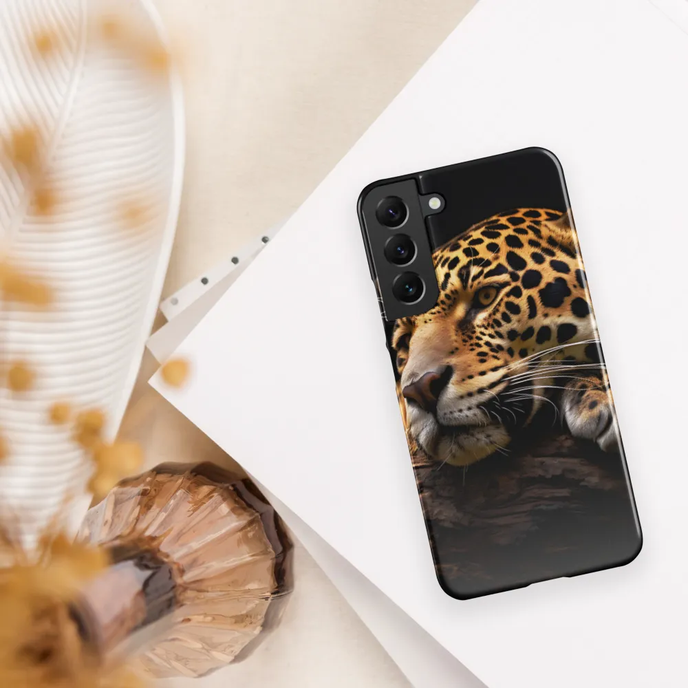 Tranquil Majesty: The Resting Leopard
