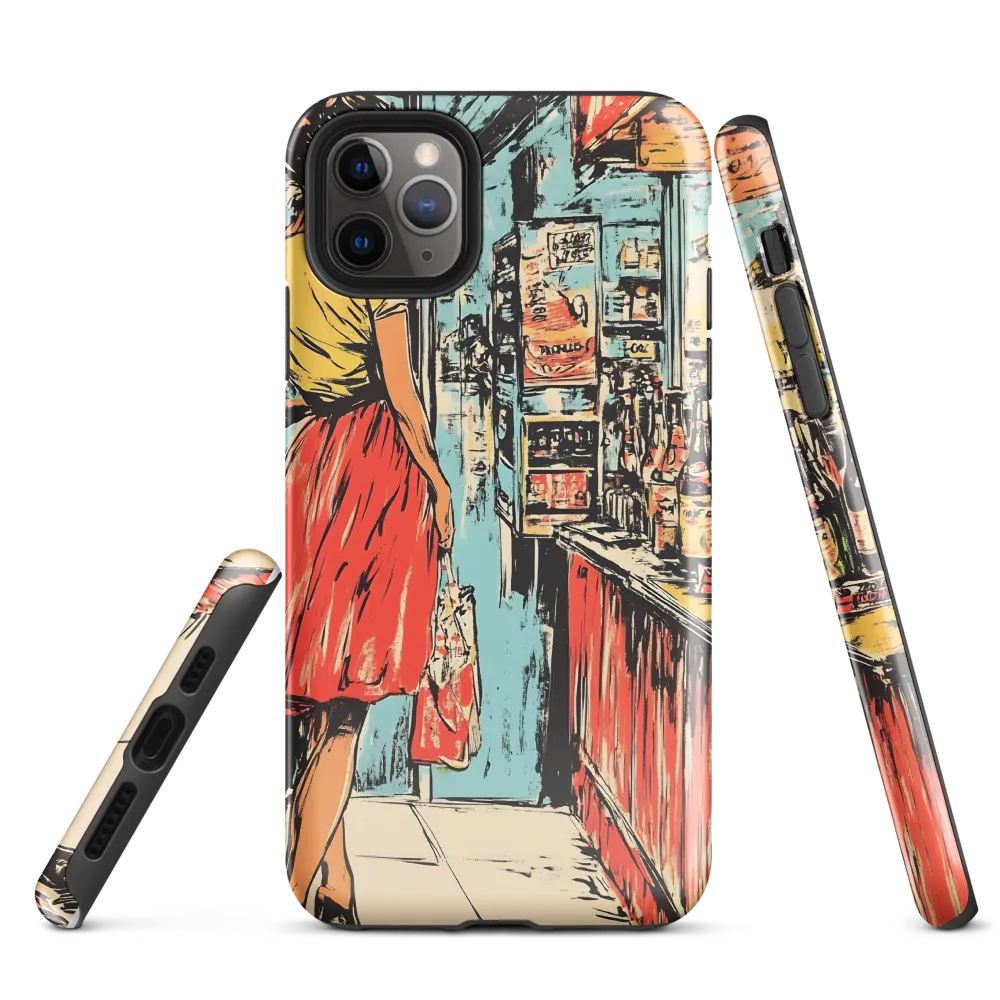 A Vintage Encounter in the Aisles | Phone Case |  11 Pro Max | Tough Case | Glossy