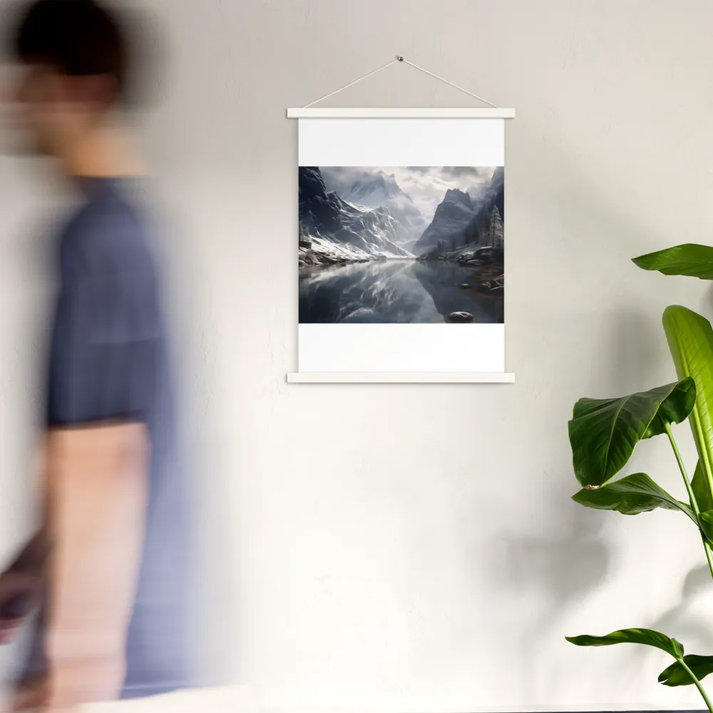 Echoes of Tranquility | Poster With White Wood Hanger | 18″×24″