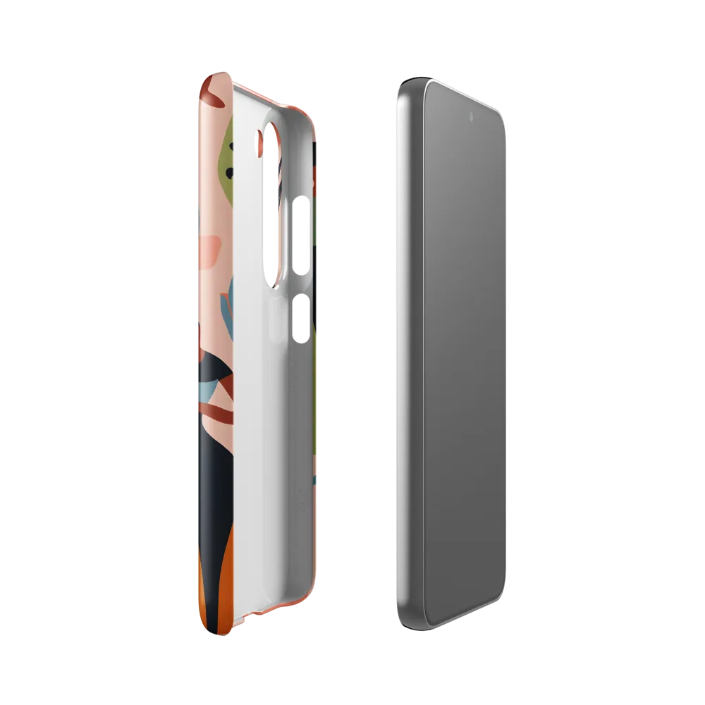 Harmony of Nature and Femininity | Phone Case |  S23 | Snap Case | Glossy