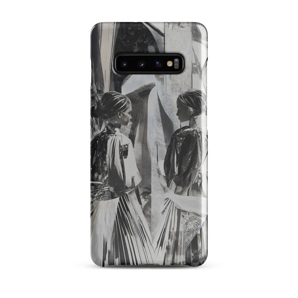 Reflections in Monochrome | Phone Case |  S10 Plus | Snap Case | Glossy