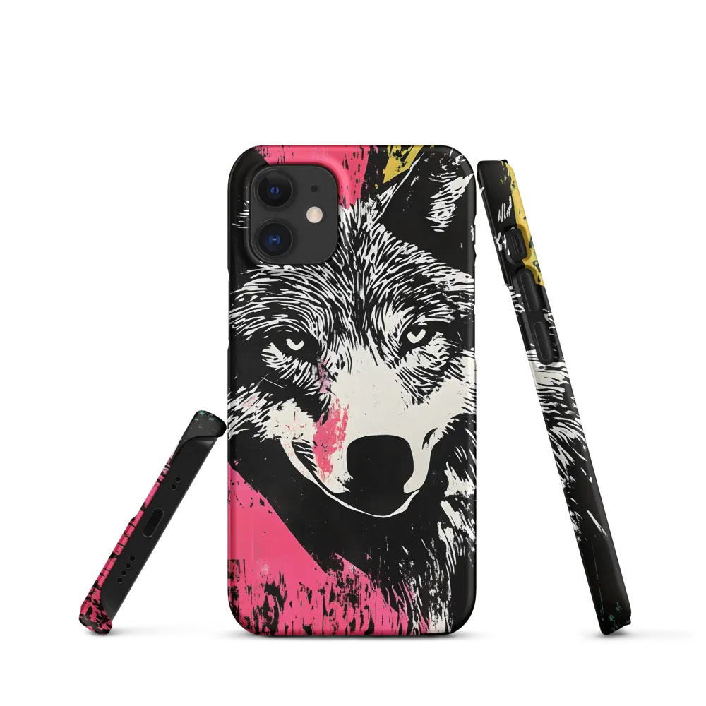 Intense Gaze of the Wolf