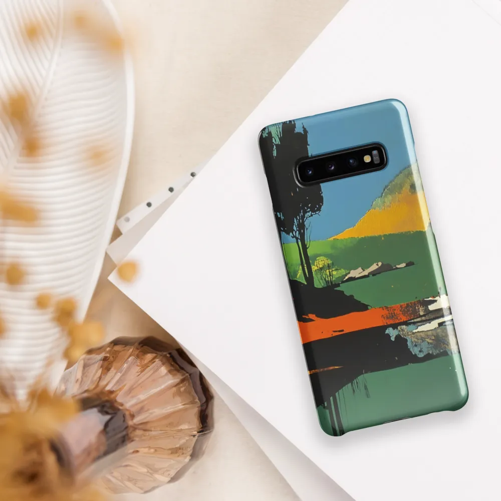 Vibrant Serenity | Phone Case |  S10 Plus | Snap Case | Glossy