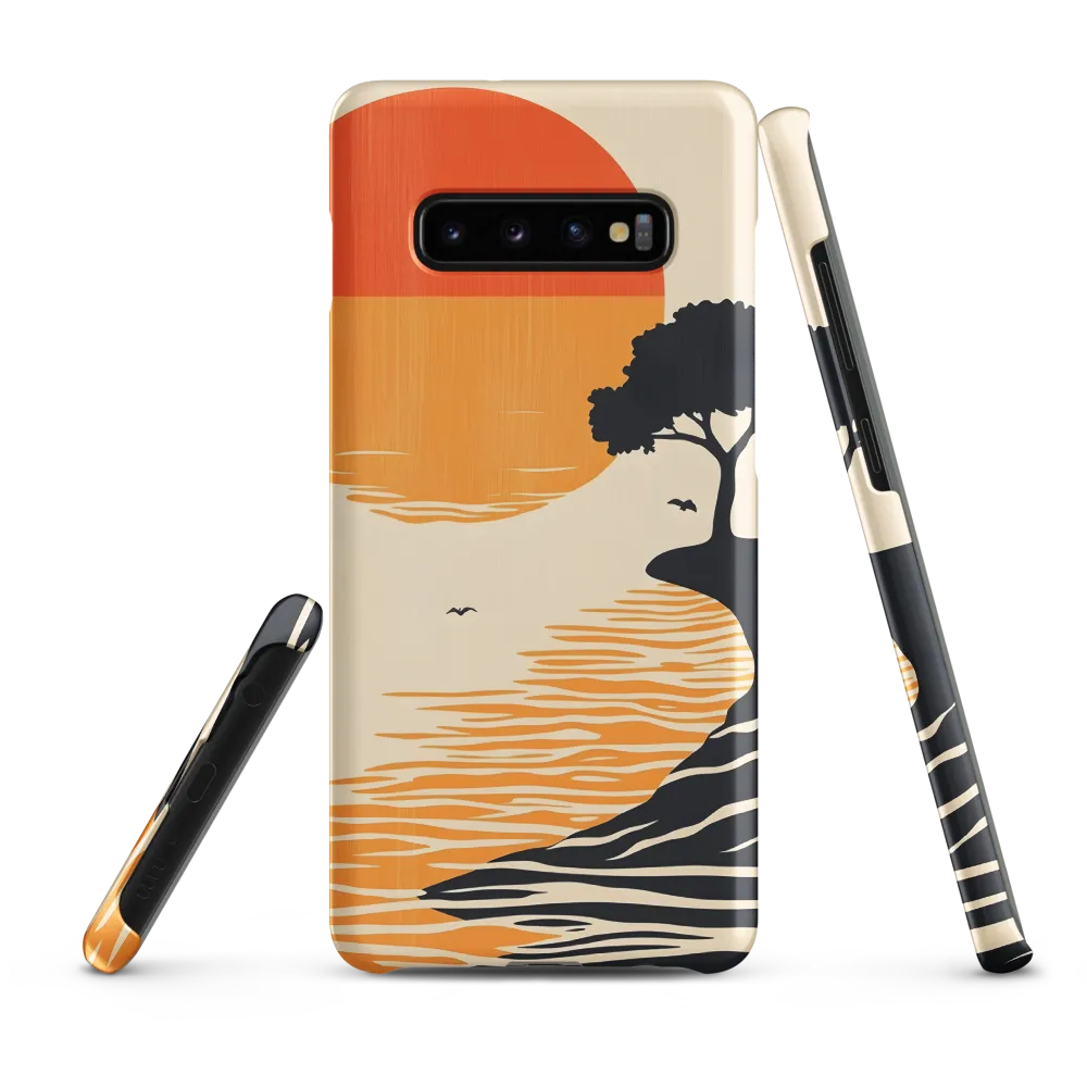 Serene Sunset | Phone Case |  S10 Plus | Snap Case | Matte