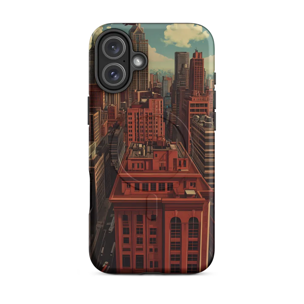 Urban Reverie: A Journey Through the City | Phone Case |  16 Plus | MagSafe® Tough Case | Matte