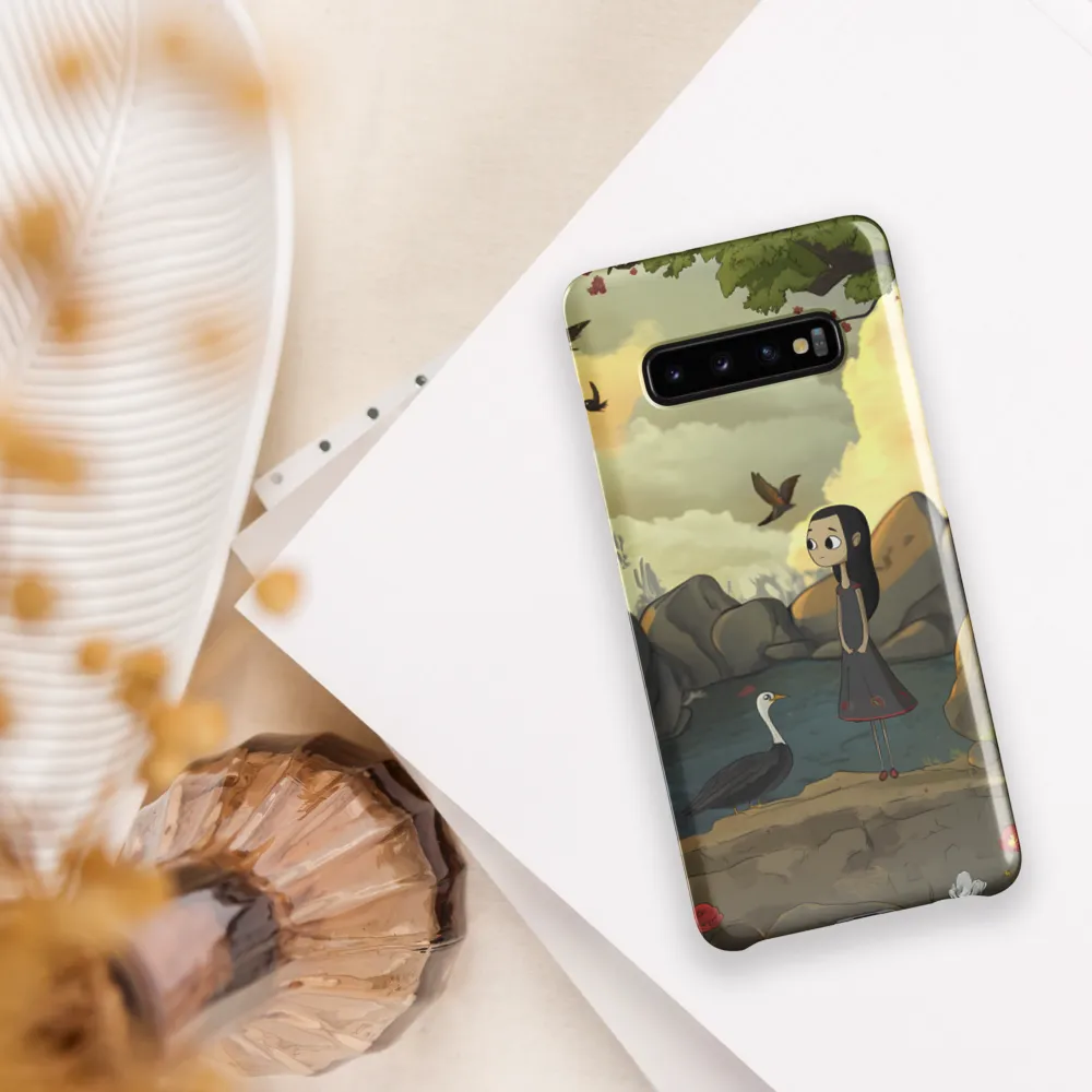 Echoes of Innocence | Phone Case |  S10 Plus | Snap Case | Glossy