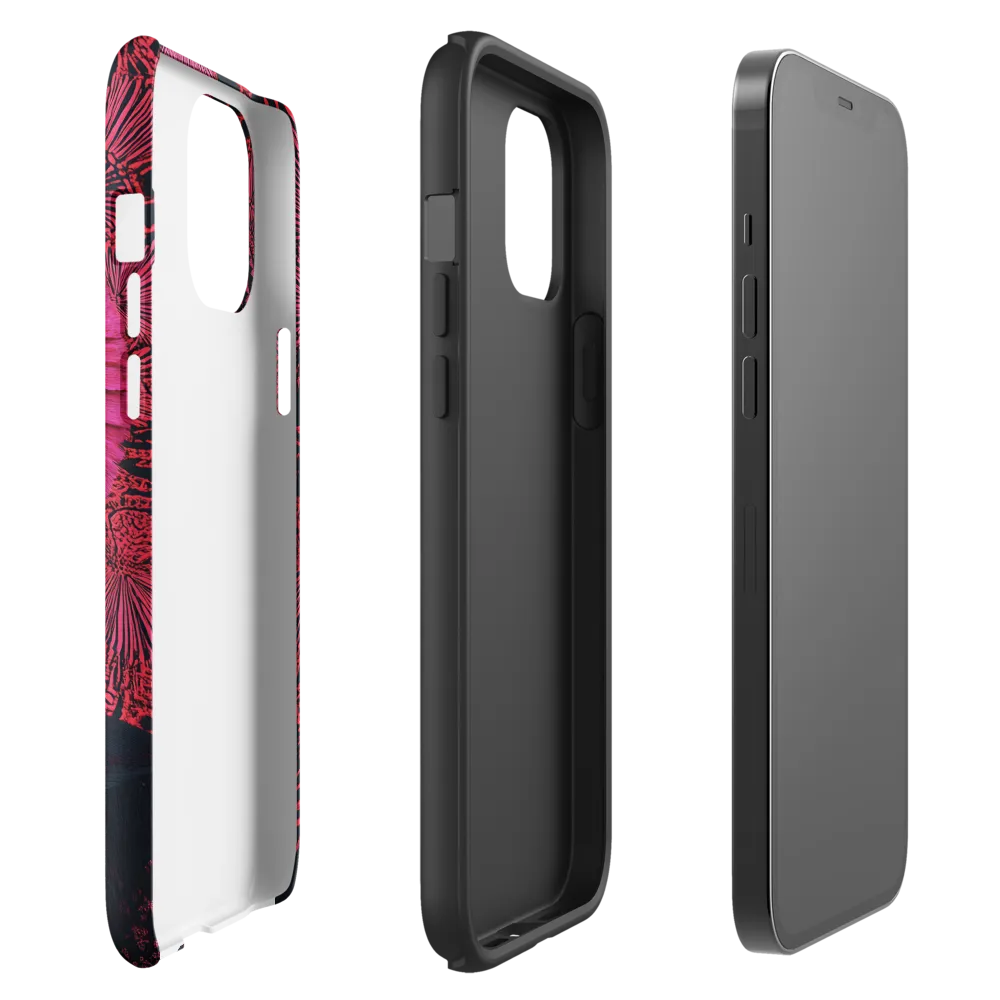 Bold Elegance: A Contemporary Portrait | Phone Case |  12 Pro Max | Tough Case | Glossy
