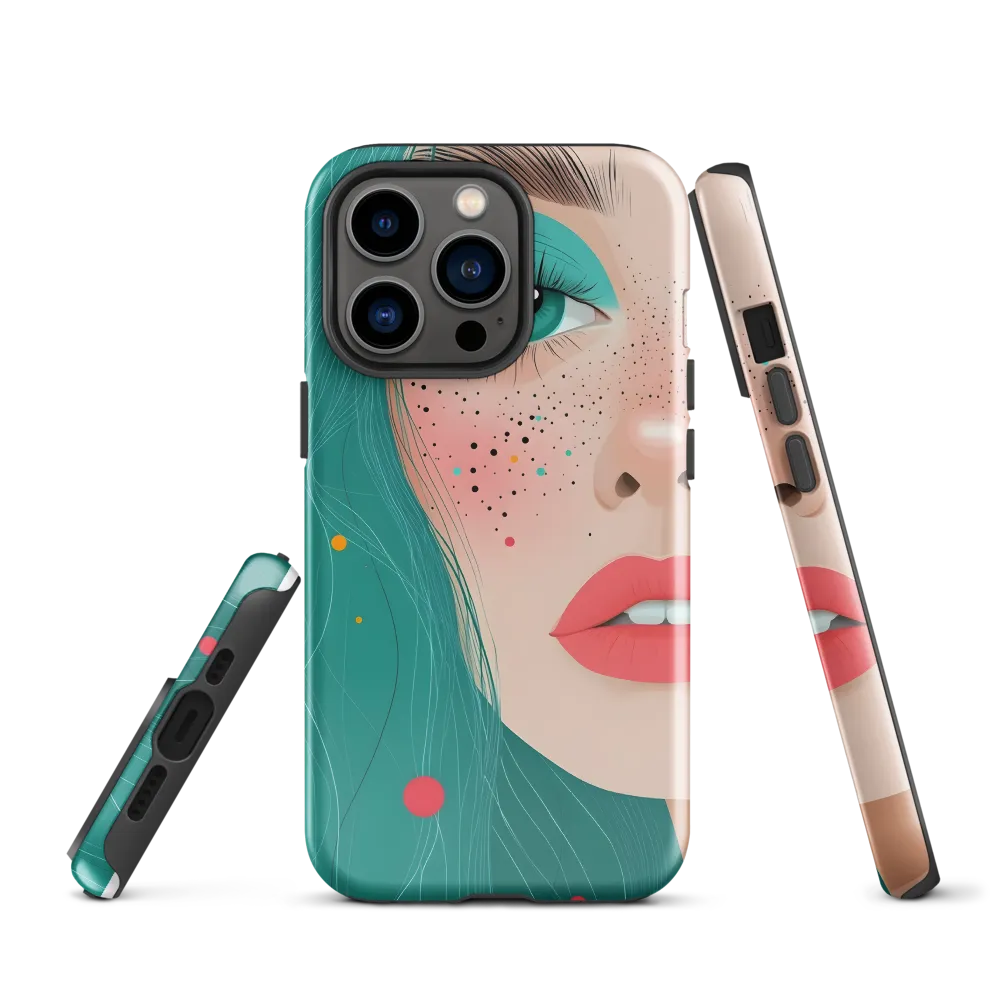 A Playful Portrait: Turquoise Temptation