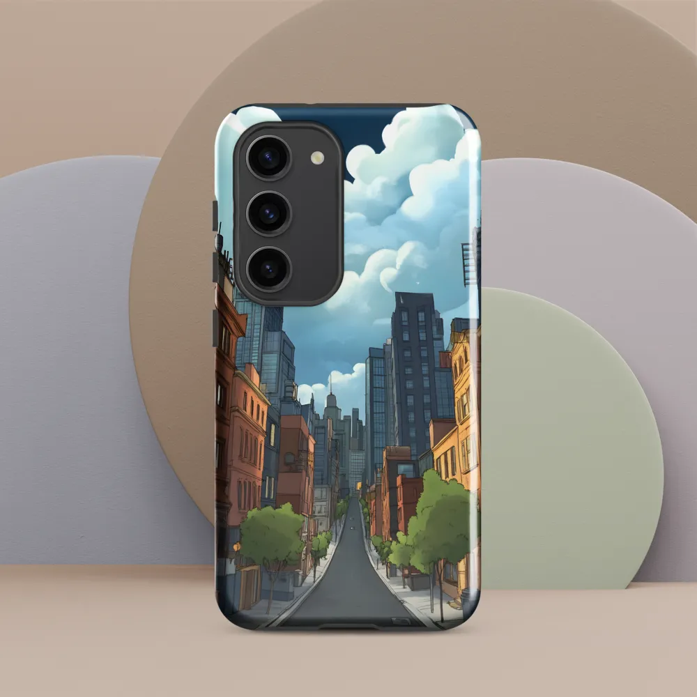 Urban Serenity: A Digital Cityscape