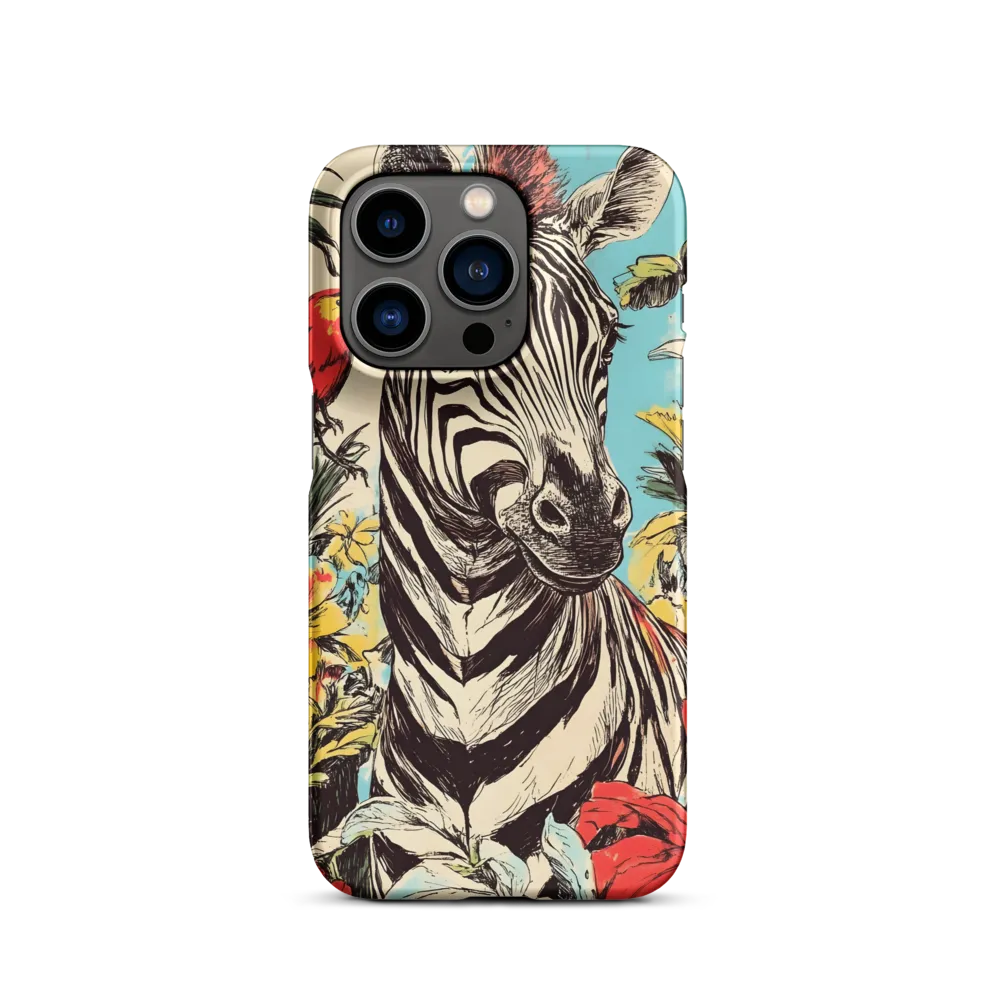 Zebra in Tropical Reverie