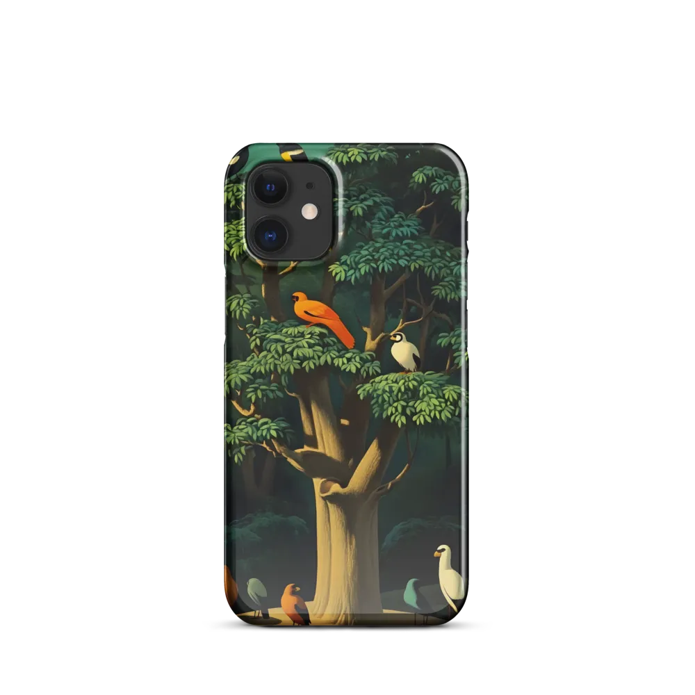 Harmony in Color: A Surreal Bird Symphony