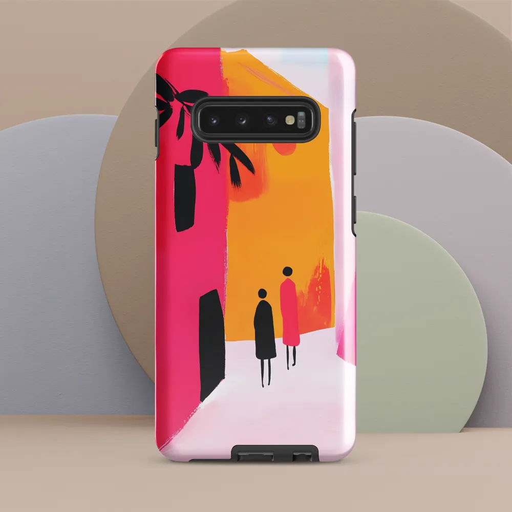 Whispers of Color in the City | Phone Case |  S10 Plus | Tough Case | Glossy