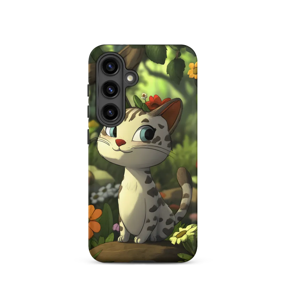 Whimsical Forest Cat