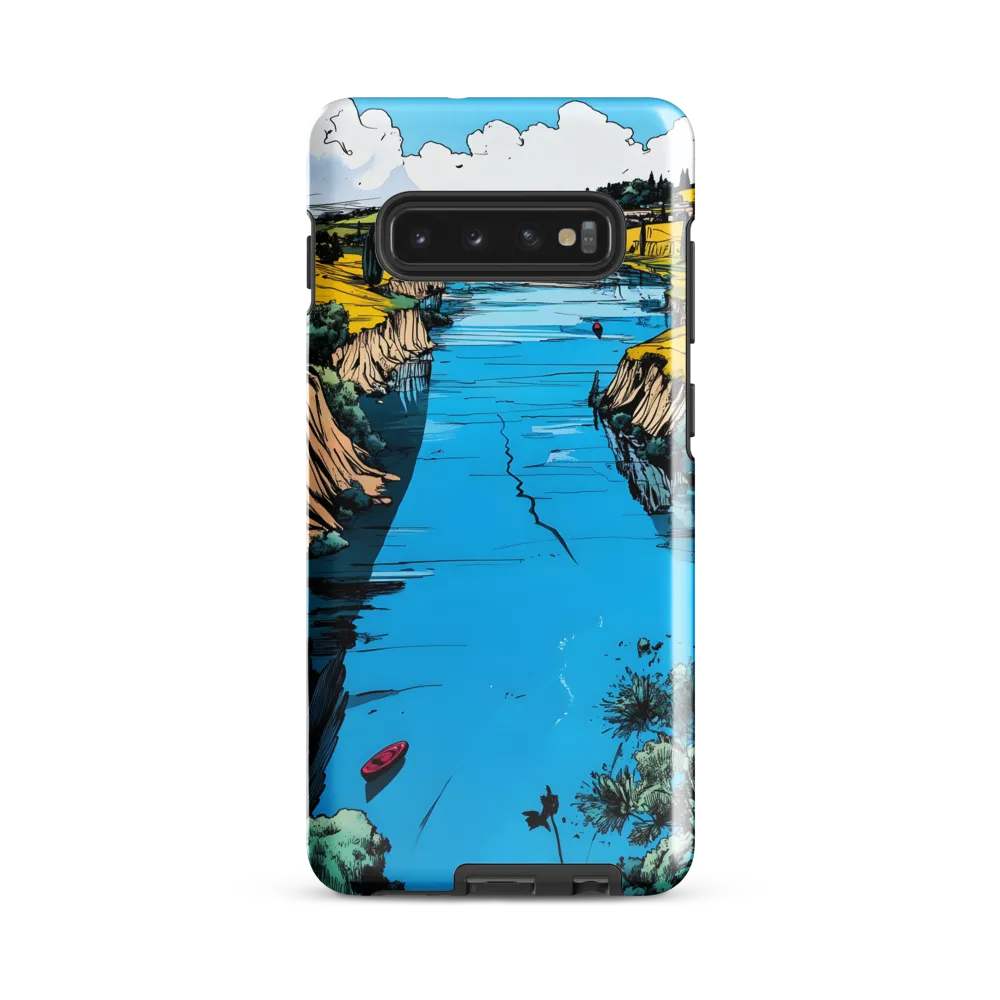 Serenity on the River | Phone Case |  S10 Plus | Tough Case | Glossy