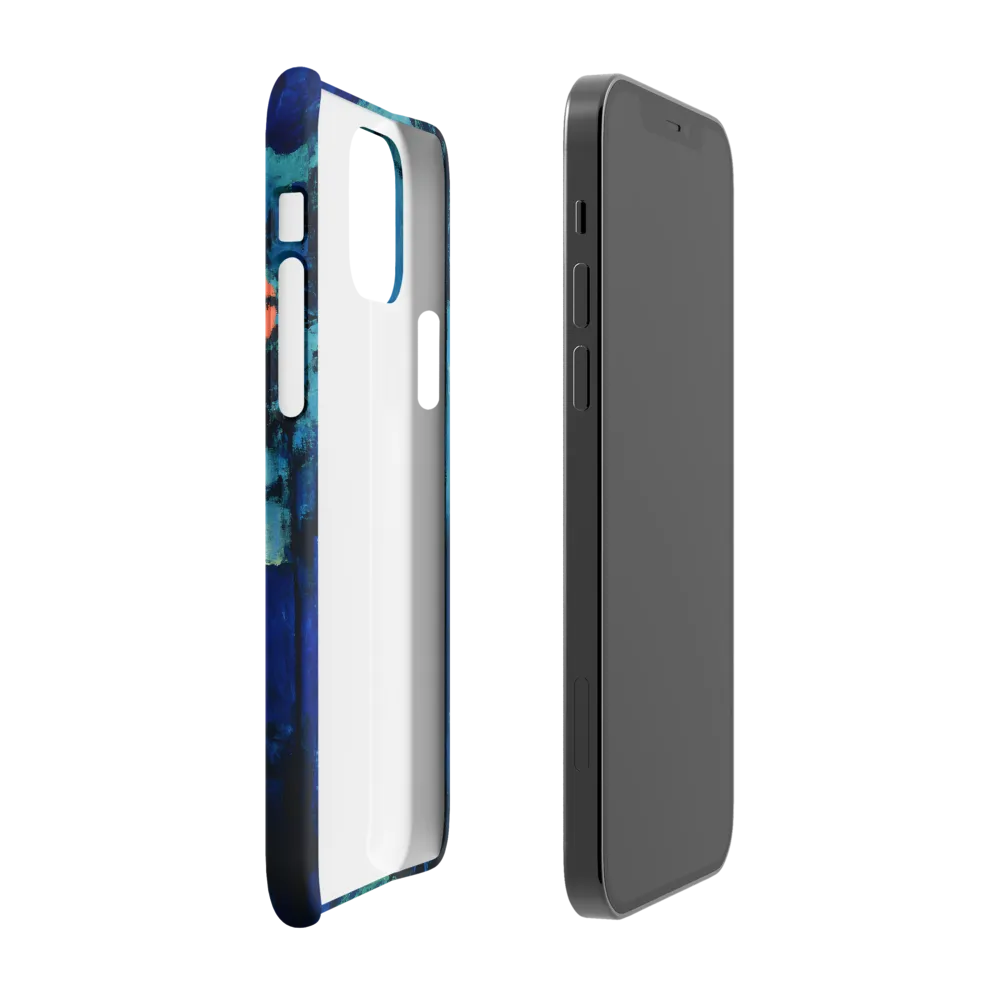Solitude in Blue | Phone Case |  12 | Snap Case | Matte