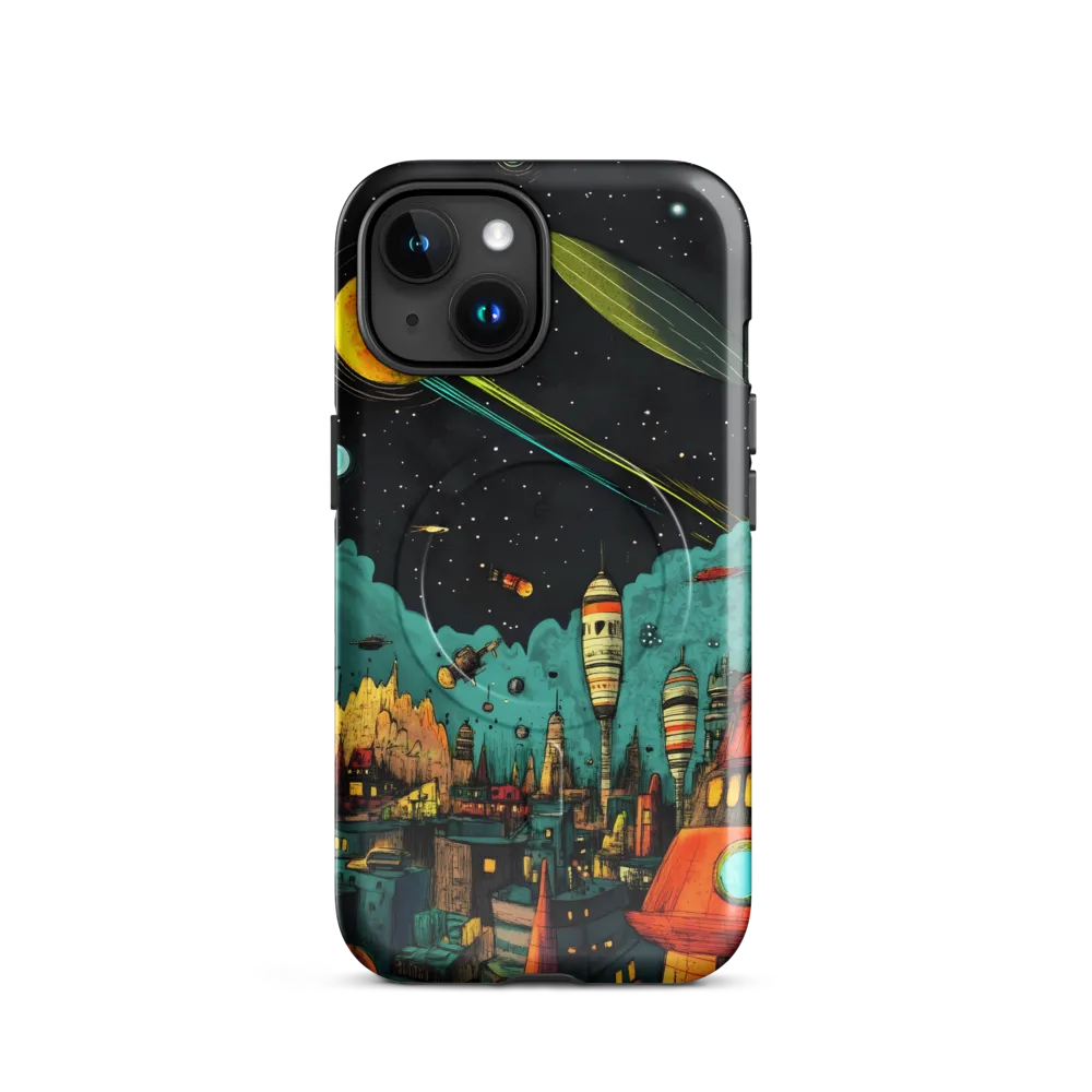 Galactic Cityscape: A Journey Through Imagination