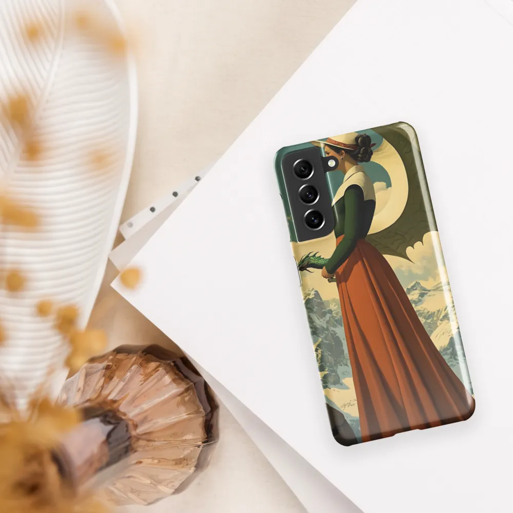 Mystic Harmony: The Dragon Keeper | Phone Case |  S21 | Snap Case | Glossy