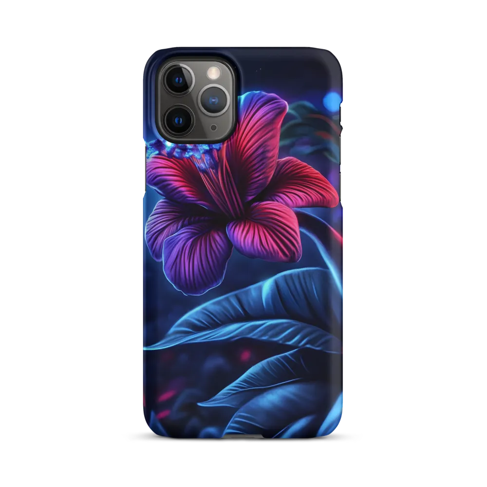 Illuminated Serenity: The Surreal Blossom