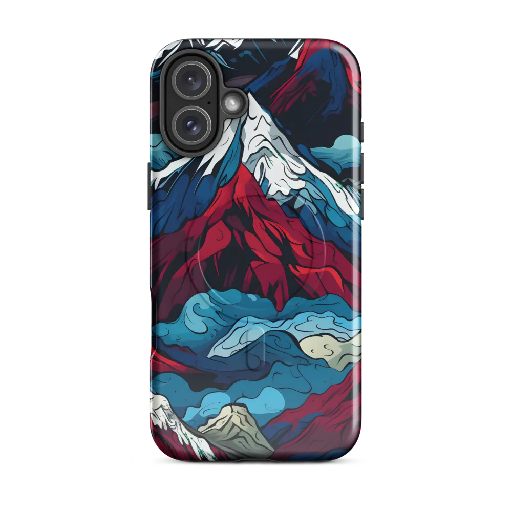 Mountain Majesty: An Abstract Voyage