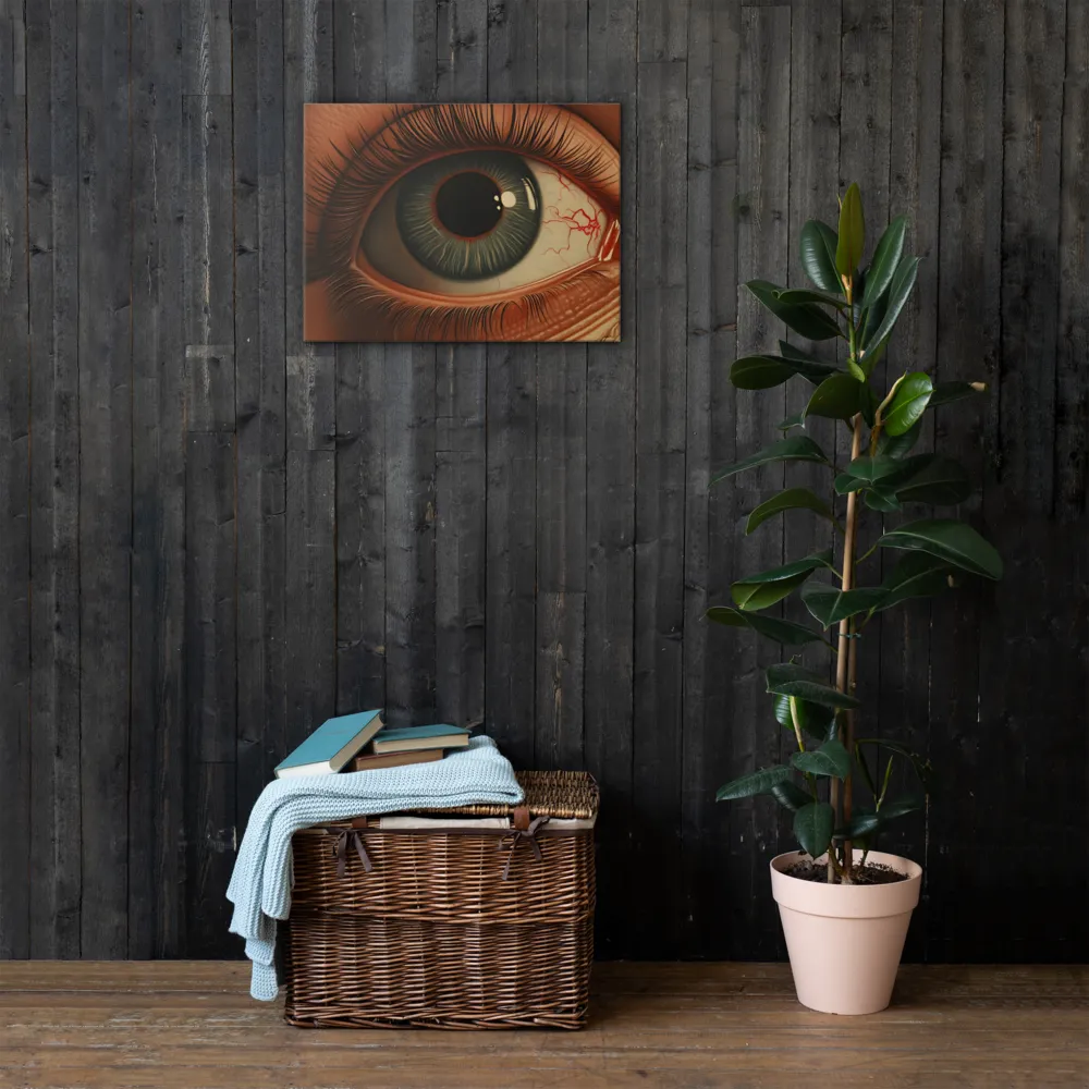 The Gaze of Anatomy | Thin Canvas | 18″×24″