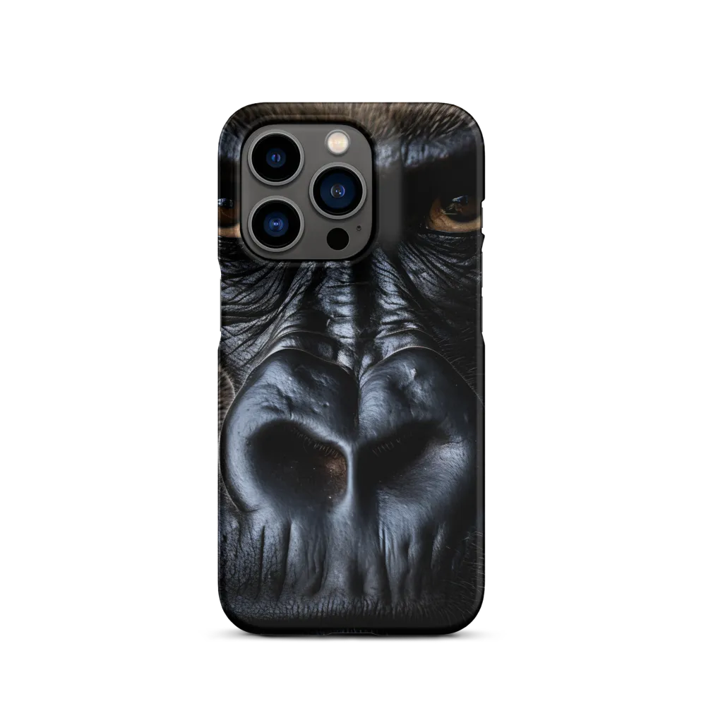 Gaze of the Wild: A Gorilla's Portrait