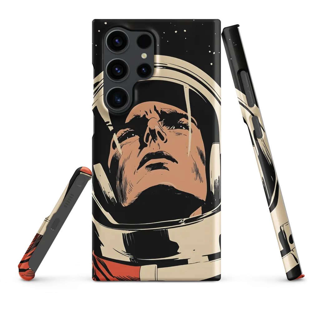 Gaze of the Astronaut | Phone Case |  S23 Ultra | Snap Case | Matte