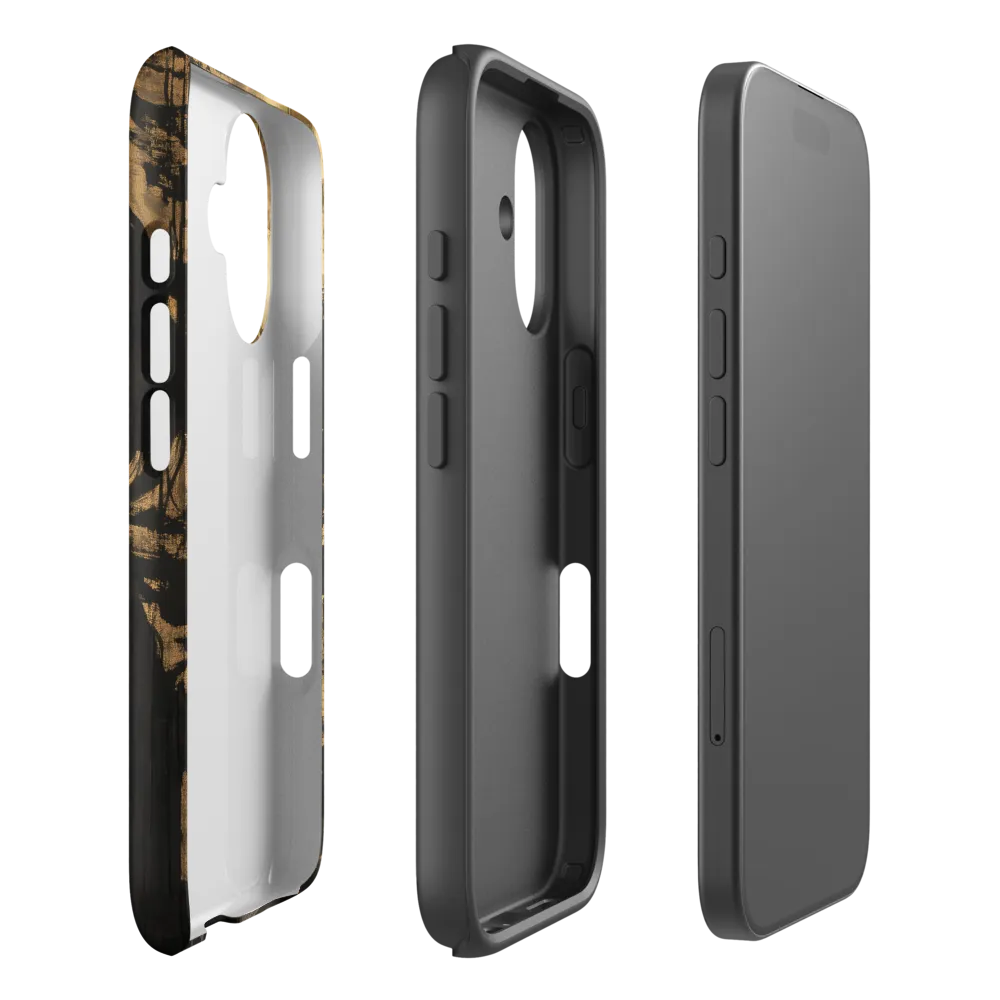 Silhouette of Contemplation | Phone Case |  16 | Tough Case | Matte